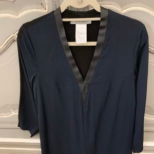 MaxMara Navy & Black Tunic - Like New